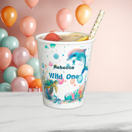 Wild ein Playful Sea Life Pappbecher