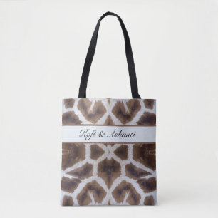 Wild Elegant Personalisierter Safari-Giraffen-Dr