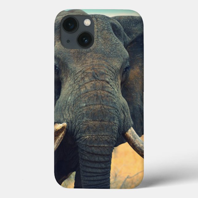 Wild Elephant Nah Up iPad Air Case (Rückseite)