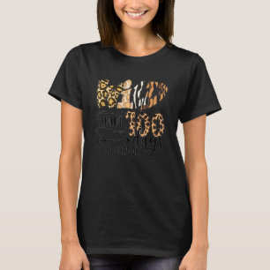 Wild etwa 100 Tage Leopard-Schule zurück nach Scho T-Shirt