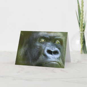Wild Eyes - Silverback ArtCard Karte