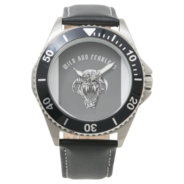 Wild & Fearless Watch Armbanduhr (Vorderseite)