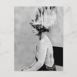 Wild Feather Hat, Anfang der 1900er Jahre Postkarte