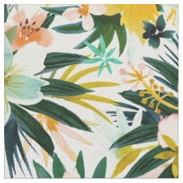 WILD FELS Tropischer Hibiskus Stoff