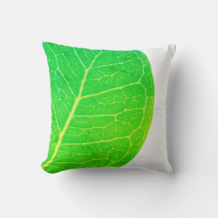 Wild Fig Green Leaf Textur Kissen Kissen Kissen Ki