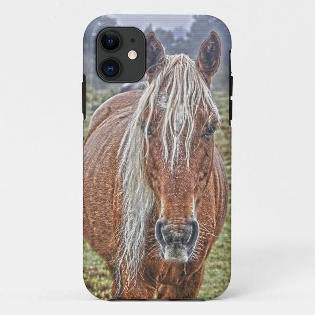Wild Flaxen Maned New Forest Pony - England Case-Mate iPhone Hülle (Rückseite)