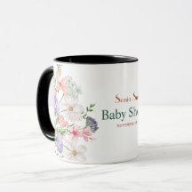 Wild Floral Baby Dusche