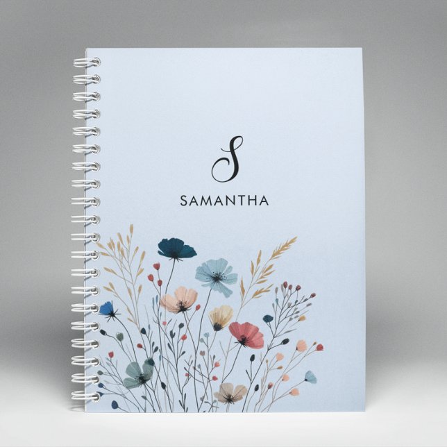Wild floral Spiral Notizbuch (Von Creator hochgeladen)
