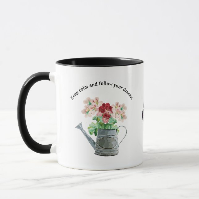 Wild flower blooming tasse (Links)