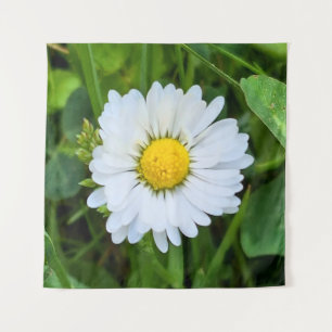Wild Flower Rumänien – Botanische Makrofotografie Wandteppich