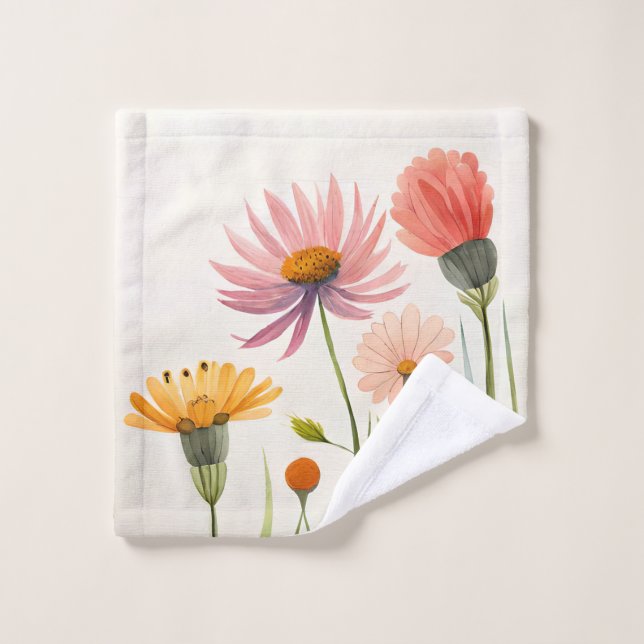 Wild Flowers Caress  Waschlappen (Waschlappen)