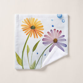 Wild Flowers Caress Waschlappen