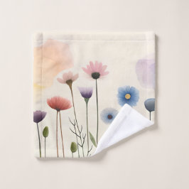 Wild Flowers Caress Waschlappen