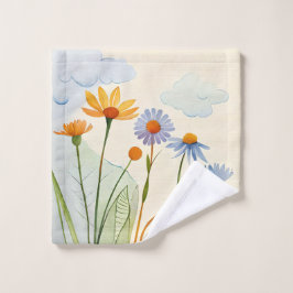 Wild Flowers Caress Waschlappen