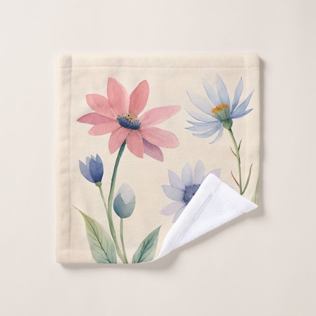 Wild Flowers Caress  Waschlappen (Waschlappen)