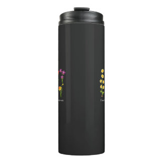 Wild Flowers Floral women and girls Thermosbecher