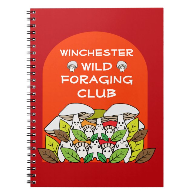 Wild Foraging Group Notizblock (Vorderseite)