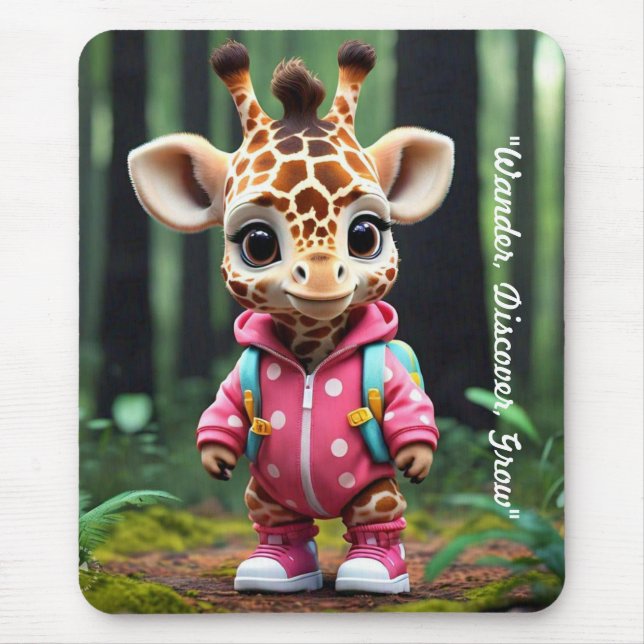 "Wild Forest Explorer" Mousepad (Vorne)