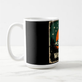 Wild & Free – Outdoor Freiheit Natur Geist Kaffeetasse