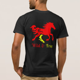Wild & Frei Pferd T-Shirt