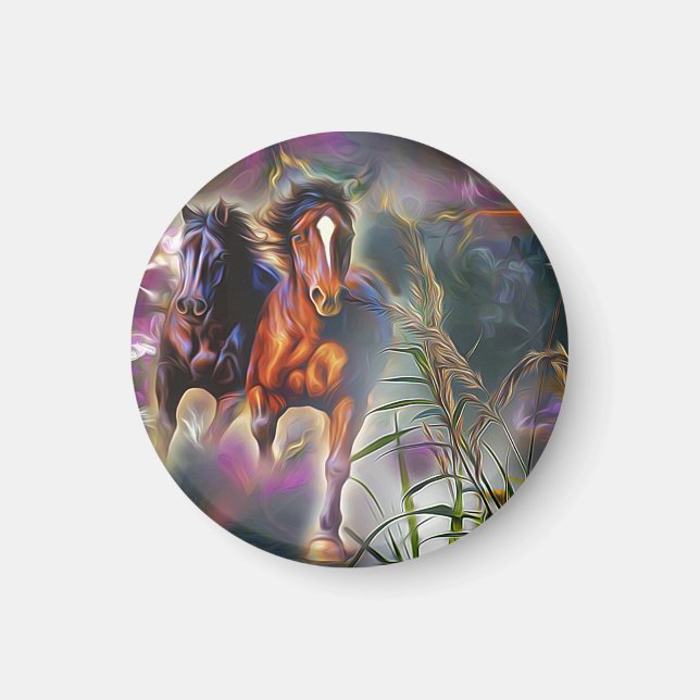 Wild gallop magnet (Vorne)