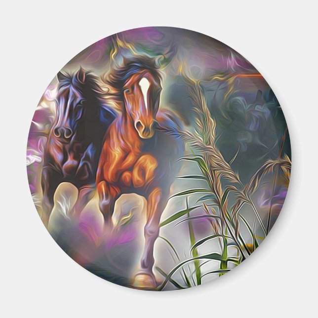 Wild gallop magnet (Vorne)