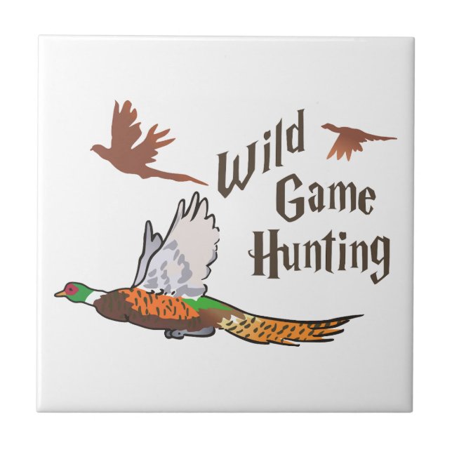 Wild Game Fliese (Vorderseite)