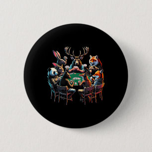 Wild Game Hunting Funny Graphic T-Shirts Button