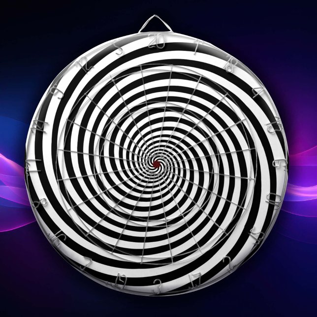 Wild Game Night Hypnosis Spiral Dartscheibe (You have to be kidding! Ready for a wild game night? )