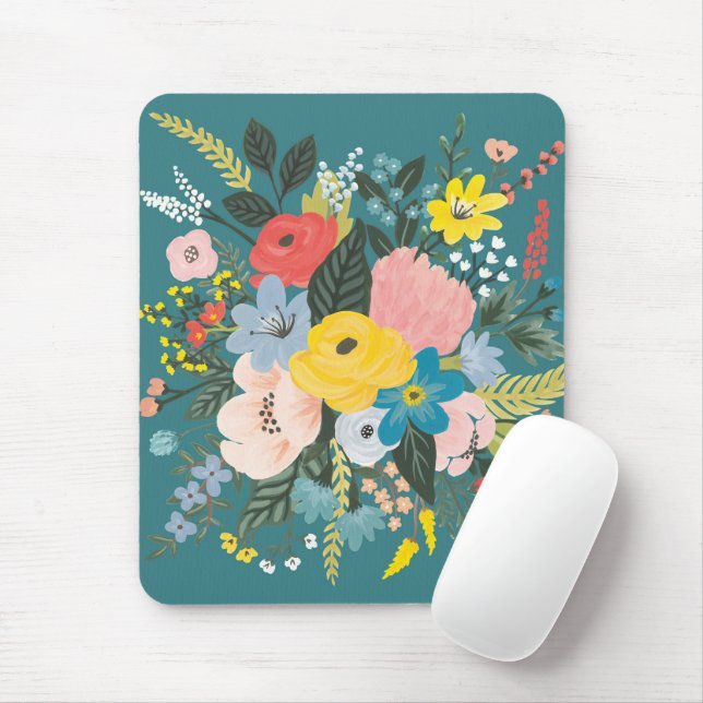 Wild-Garden-Blume Mousepad (Mit Mouse)
