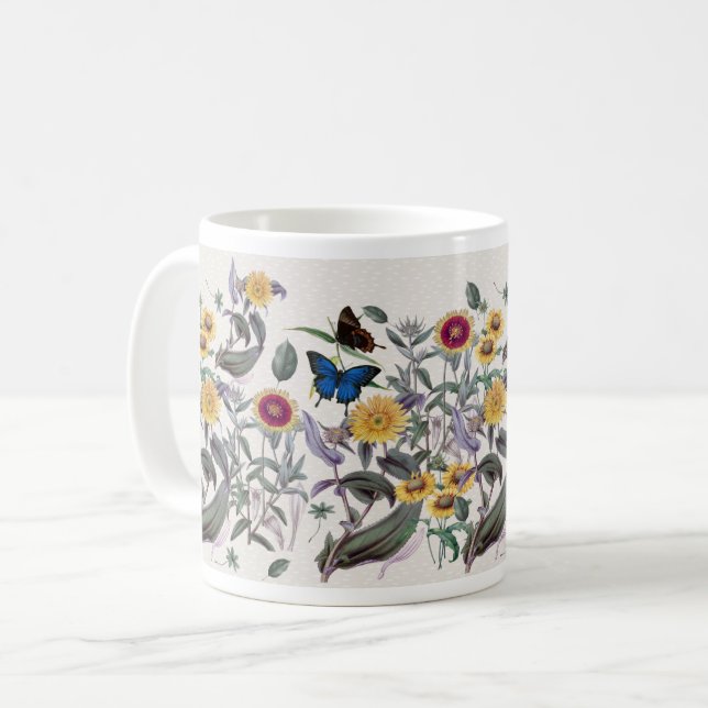Wild Garden Botanique Tasse (Vorderseite Links)