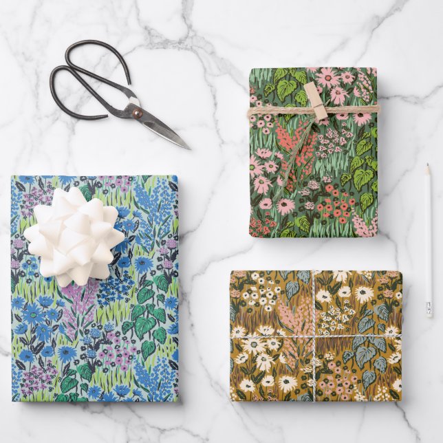 Wild Garden Geschenkpapier Set (Vorderseite)