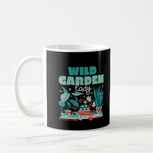 WILD GARTEN LADY SÜßER GARTEN MIT PFLANZEN KAFFEETASSE