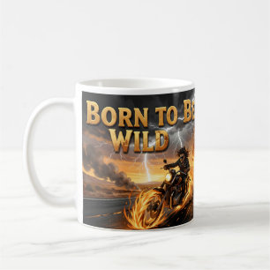 Wild Geboren Wüsten-Donner-Reiter-Tasse Kaffeetasse