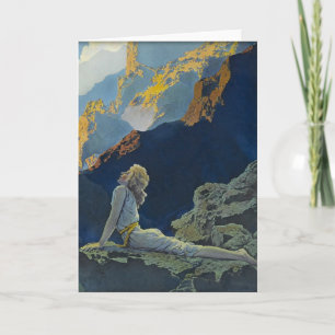 Wild Geese by Maxfield Parrish Karte