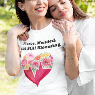 Wild, Geheilt und immer noch blühende Herzblumen T-Shirt