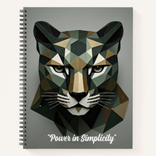 "Wild geometrische Grace" Notizbuch