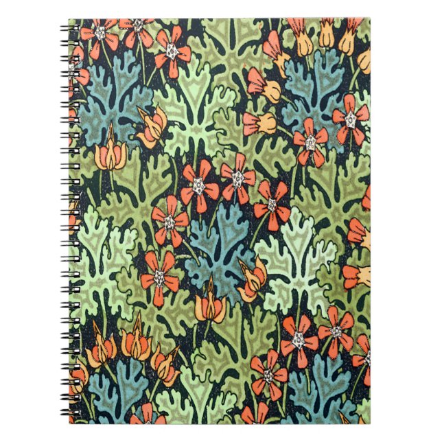 Wild Geranium Notizblock (Vorderseite)