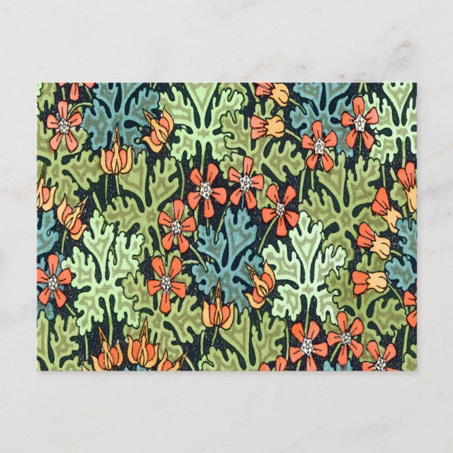 Wild Geranium Postkarte (Vorderseite)