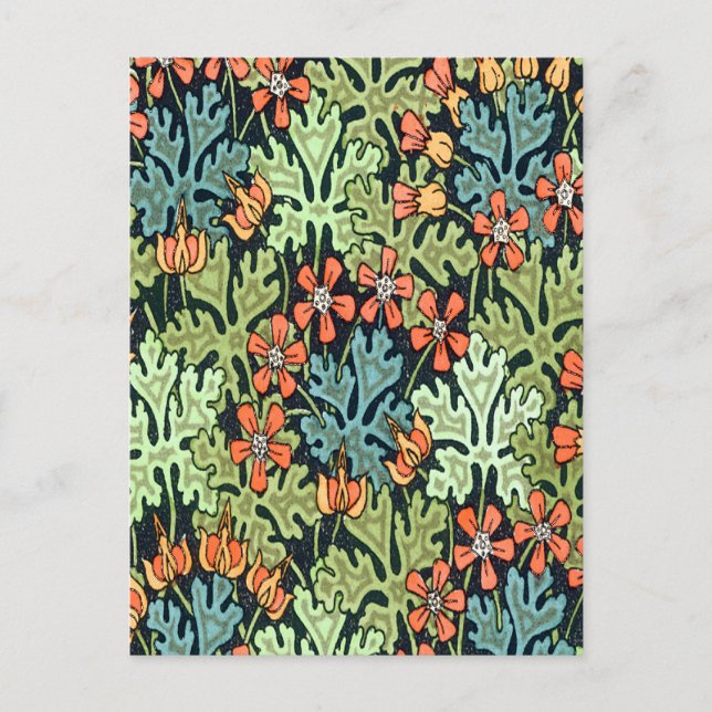 Wild Geranium Postkarte (Vorderseite)