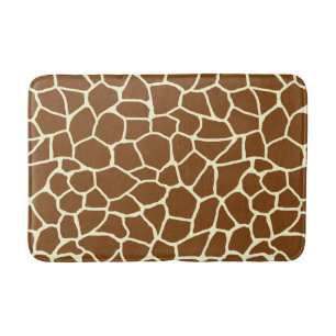 Wild Giraffe Muster Animal Print Badematte