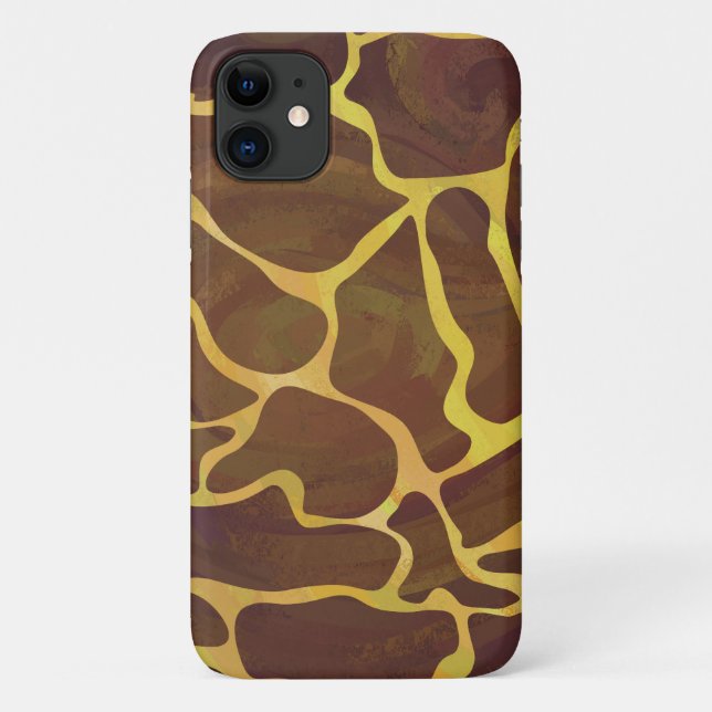 Wild Giraffe Print Case-Mate iPhone Hülle (Rückseite)