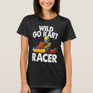 Wild Go Kart Racer Men Racer Liebe T-Shirt