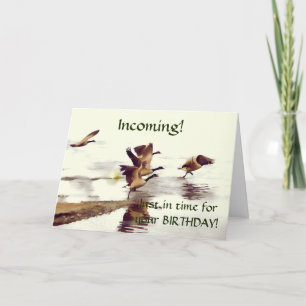 "Wild Goose Chase" - Running Gänse Karte