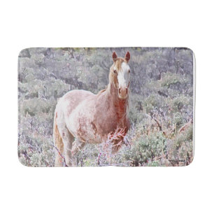 Wild Grace, Roan-Stallion-Badematte Badematte