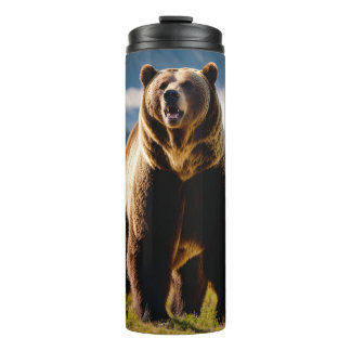"Wild Grizzly Thermal Tumbler" Thermosbecher
