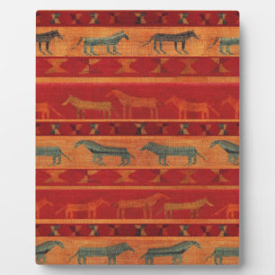 Wild Gypsy Mustangs Fotoplatte