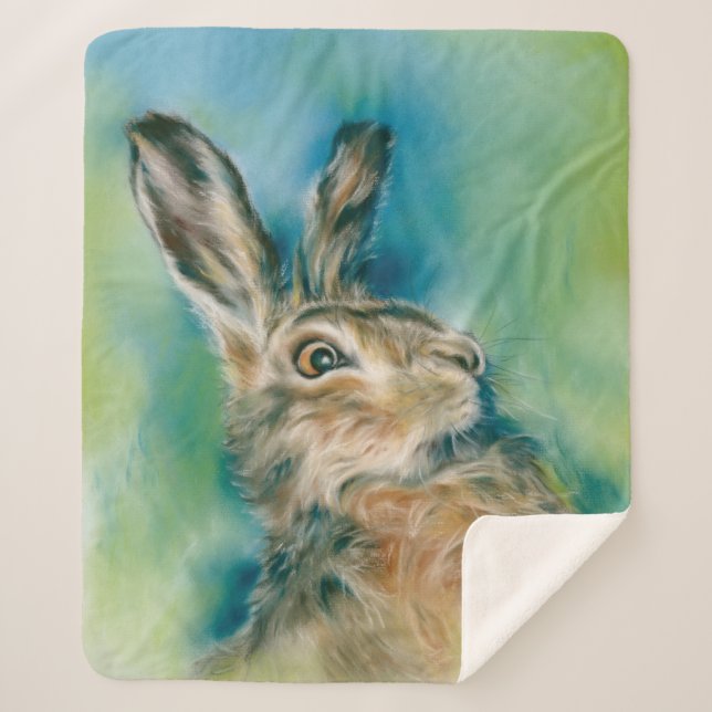 Wild Hare Exuberance Pasta Art Sherpadecke (Vorderseite)