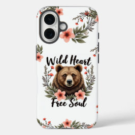 Wild Heart Free Soul iPhone Case