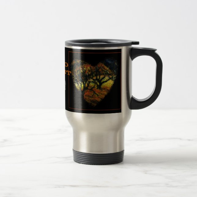 Wild Heart Tasse mit Bäumen (Rechts)